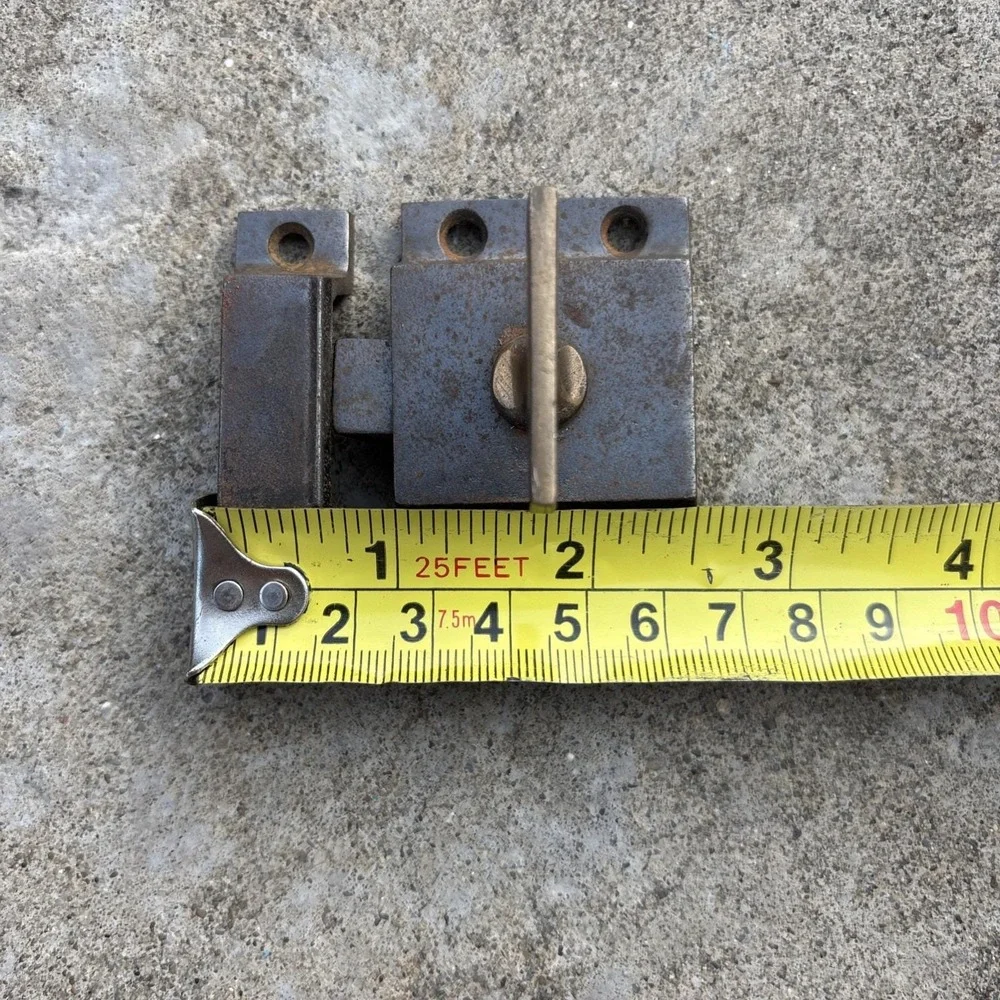 Vintage Cupboard Cabinet Door Latch Jelly Rustic Metal Turn